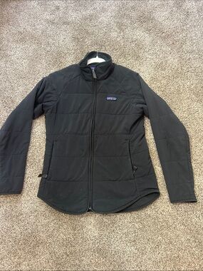 Patagonia Black Quilted Full-Zip Women's Puffer Jacket